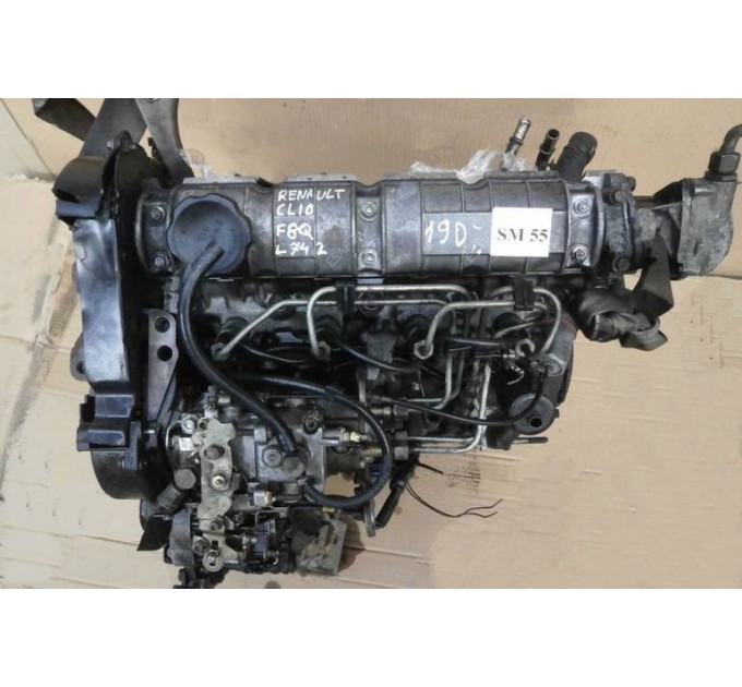 Двигатель Renault 19 II 1.9 D (B/C53J) F8Q 742