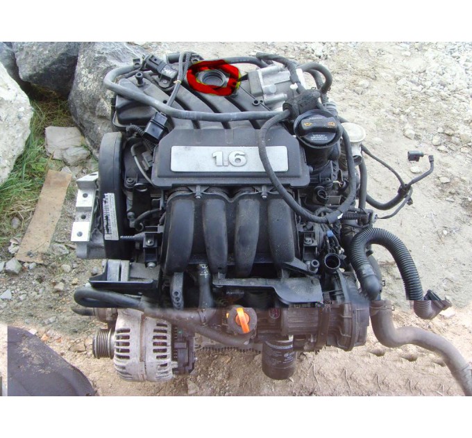 Двигатель  Volkswagen   CADDY III 1.6 BSF